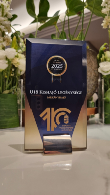 Az NVESZ Év sportolói gálán volt díjazott a világbajnok U18 legénység